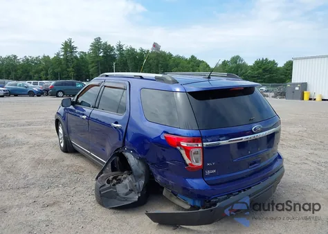 2013 Ford Explorer Xlt из США, поврежденный, VIN 1FM5K8D83DGB87676